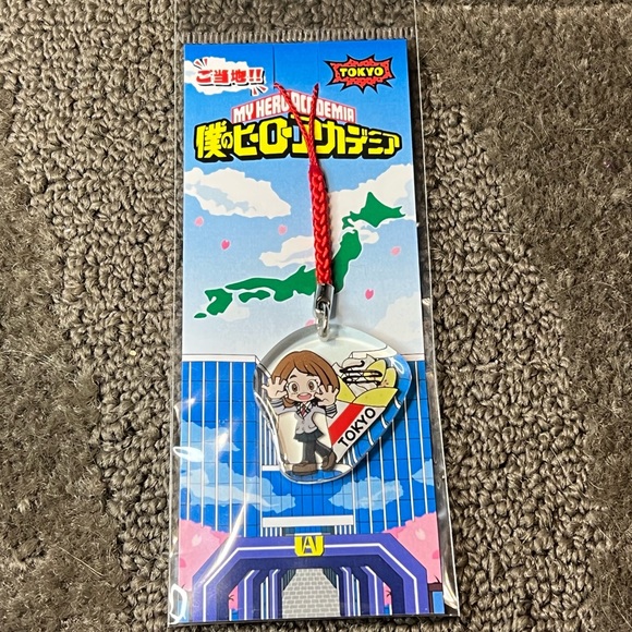Boku no / My Hero Academia Ochaco Uraraka Lucky / Phone Charm Strap Anime Kawaii - Picture 1 of 7